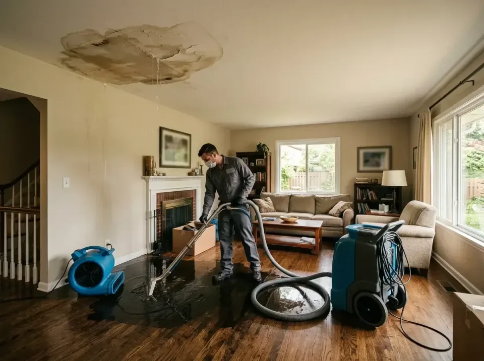 attic-pipe-burst-ceiling-drip-008 — frequently asked questions, Water Damage Restoration & Carpet Care in Osawatomie, KS